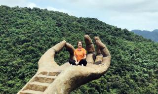 清远古龙峡通天神掌